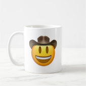 Cowboy emoji face koffiemok (Links)