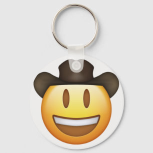 Cowboy Emoji Sleutelhanger