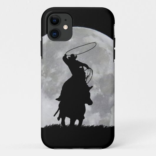 Cowboy en Horse Rodeo Roping Case-Mate iPhone Case (Achterkant)