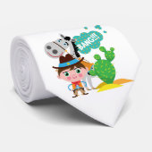 Cowboy en Paard Stropdas (Opgerold)