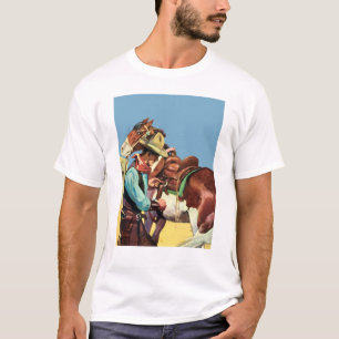 Cowboy en Saddle T-shirt