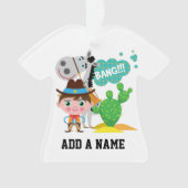 Cowboy et cheval (devant)