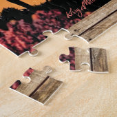 Cowboy Et Longhorn Steer Jigsaw Puzzle (Côté)