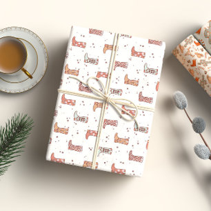 Cowboy Farmhouse Holiday Wrapping Paper