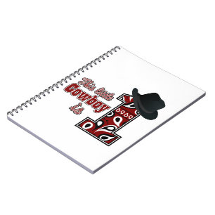 Cowboy First Birthday Notitieboek
