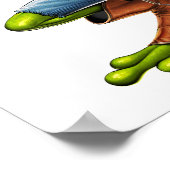 Cowboy Frog Poster (Hoek)