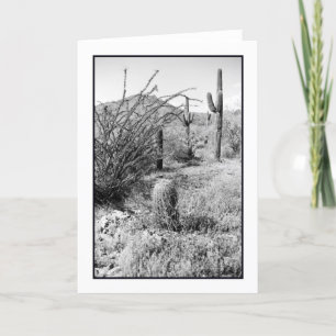 Cowboy Garden-Wenskaart Kaart