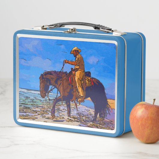 Cowboy gemonteerd (In situ)