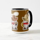 Cowboy Gnomes Mug (Devant droit)