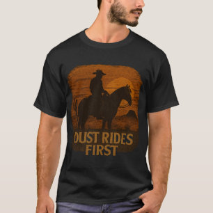 Cowboy Grafische T-Shirt – Western Ruiter Design