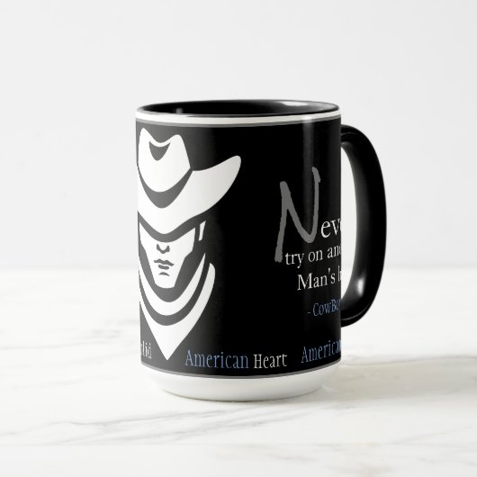 Cowboy Grit Mug (Devant droit)