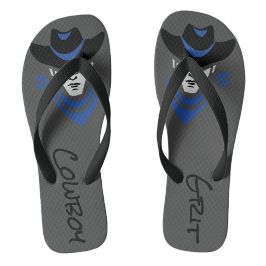 Cowboy Grit Teenslippers (Voetbed)