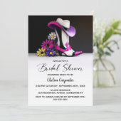 Cowboy Hat and Boots Bridal Shower Kaart (Staand voorkant)