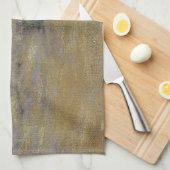 Cowboy Herding Cattle on the Range by Lon Megargee Theedoek (Quarter Fold)