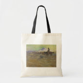 Cowboy Herding Cattle on the Range by Lon Megargee Tote Bag (Voorkant)
