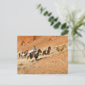 Cowboy-herstellingpaarden Briefkaart (Staand voorkant)