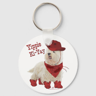 Cowboy in Boots Sleutelhanger