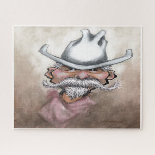 Cowboy Jigzaag Puzzle Legpuzzel