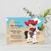 Cowboy Kaart (Staand voorkant)