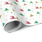 Cowboy Kerst pet Cadeaupapier (Rol Hoek)