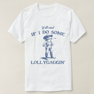 Cowboy Kikker Lummelende Grappige Ontwerp T-shirt