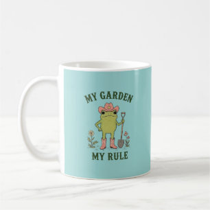 Cowboy Kikker Tuinieren Mijn Tuin Mijn Regel Koffiemok