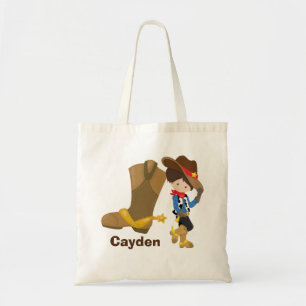Cowboy Kind Personalized Boys Rodeo Wild West Tote Bag