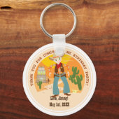Cowboy kind sleutelhanger (Voorkant)