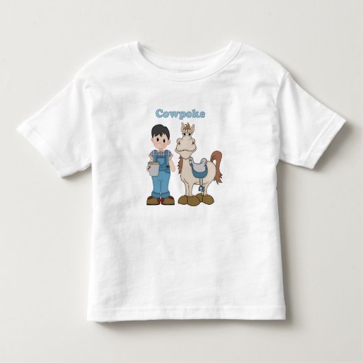cowboy kinder shirts (Voorkant)