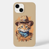 cowboy kitten ontwerp Case-Mate iPhone case (Achterkant)