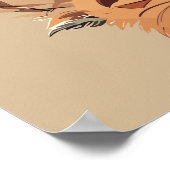  cowboy kitten ontwerp poster (Hoek)