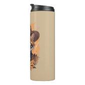  cowboy kitten ontwerp thermosbeker (Geroteerd rechts)