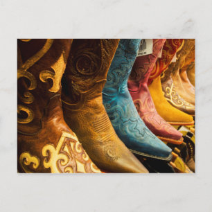 Cowboy-laarzen, Arizona Briefkaart