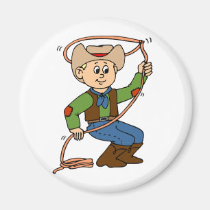 Cowboy Lasso Magneet