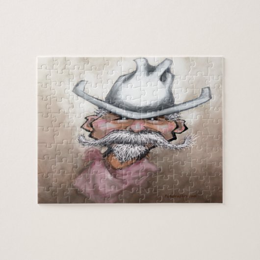 Cowboy Legpuzzel (Horizontaal)