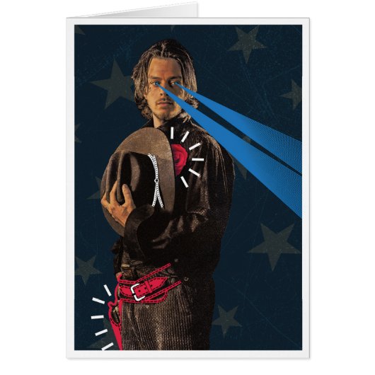 Cowboy-liefdeskaart (Voorkant)