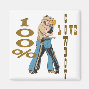 Cowboy Love Magneet