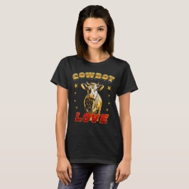 Cowboy Love - Mooie Koe-Design voor Country Lover T-shirt