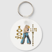 Cowboy Love Sleutelhanger (Voorkant)