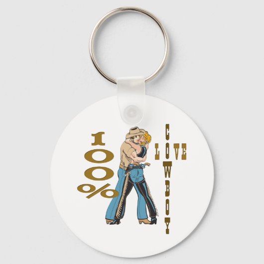 Cowboy Love Sleutelhanger (Voorkant)