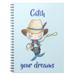 Cowboy Mermaid // Uw dromen vangen Notitieboek