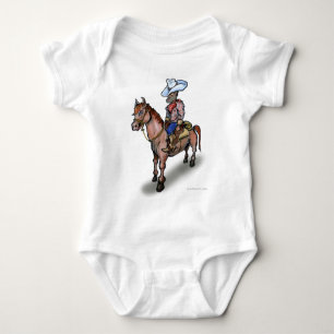 Cowboy n Horse Romper