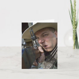 Cowboy Notecard Kaart