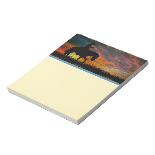 Cowboy Notepad Notitieblok (Gedraaid)