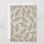 Cowboy Nouveau-né Faire-part de naissance photo (Dos)