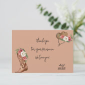 cowboy nuptiale merci (Debout devant)