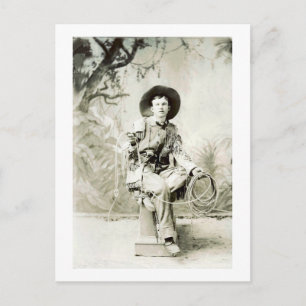  cowboy ongeveer 1900 briefkaart