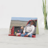 Cowboy opa verjaardag - Western Kaart (Voorkant)