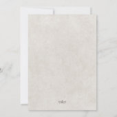 Cowboy paard bruiloft uitnodiging (Achterkant)