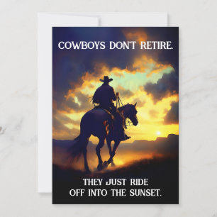 Cowboy, paarden en soennieten kaart